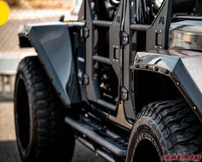 Liberty Works Wide Body Fenders FRP Jeep Wrangler JL Unlimited Sahara | Unlimited Rubicon 2018+ - LBW-WranglerJL-FRP-WF