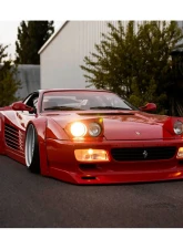 Liberty Works Front Lip FRP Ferrari 512TR | Testarossa 1985-1994                                     - LBW-Testarossa-512TR-FL - Image 4