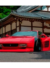 Liberty Works Front Lip FRP Ferrari 512TR | Testarossa 1985-1994                                     - LBW-Testarossa-512TR-FL - Image 2