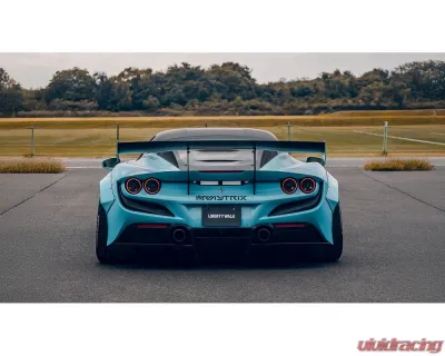 Liberty Works Rear Diffuser FRP Ferrari F8 Tributo Coupe 2020+ - LBW-F8Tributo-RD-FRP