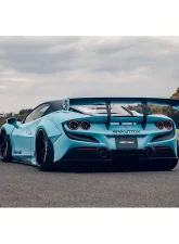 Liberty Works Rear Diffuser FRP Ferrari F8 Tributo Coupe 2020+                                     - LBW-F8Tributo-RD-FRP - Image 2