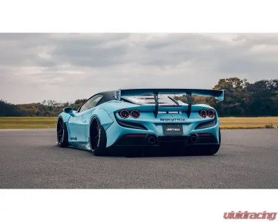 Liberty Works Rear Diffuser FRP Ferrari F8 Tributo Coupe 2020+ - LBW-F8Tributo-RD-FRP