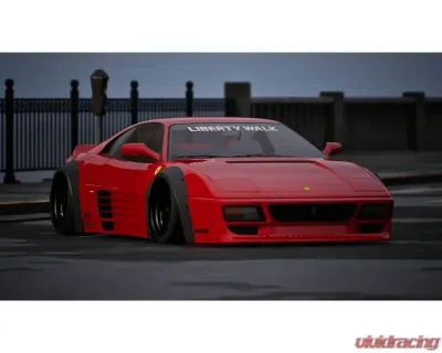 Liberty Walk Complete Body Kit Ferrari 348 1989-1995 - LBW-348-CBK-FRP