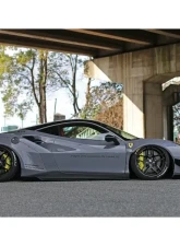 Liberty Walk CFRP Front Diffuser Ferrari 488 2015-2021                                     - LBW-488-CFRP-FD - Image 2