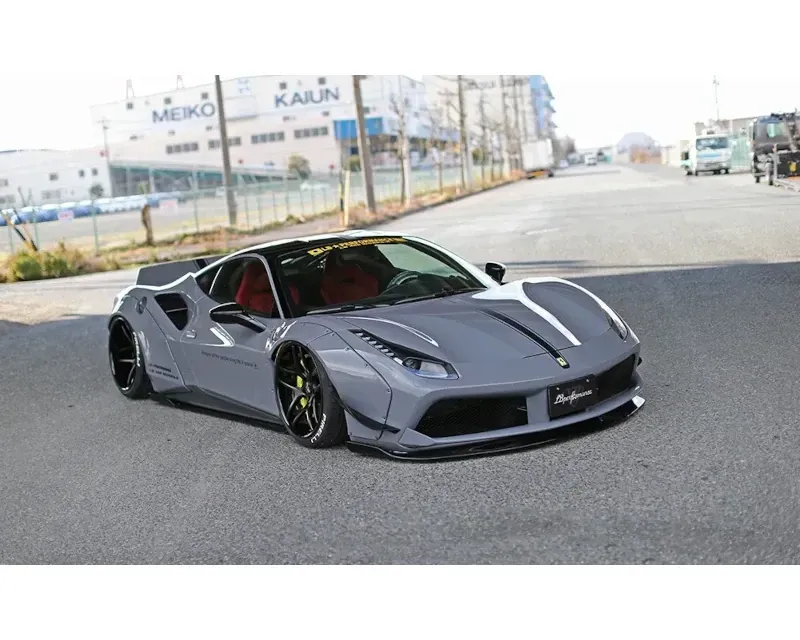 Liberty Walk FRP Front Canard Ferrari 488 2015-2021 - LBW-488-FRP-FC