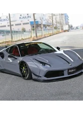 Liberty Walk FRP Side Diffuser Ferrari 488 2015-2021                                     - LBW-488-FRP-SD - Image 3