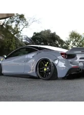 Liberty Walk FRP Side Diffuser Ferrari 488 2015-2021                                     - LBW-488-FRP-SD - Image 2