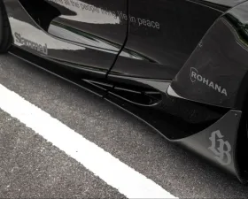Liberty Works Dry Carbon Side Diffuser & Door Panel McLaren 720S 2017+