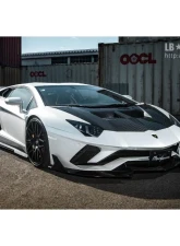 Liberty Walk Performance Dry Carbon Bonnet Hood Lamborghini Aventador S 2012-2020                                     - LBW-LAM-BH-DC - Image 2