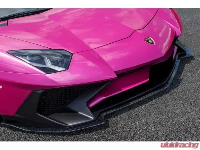 Liberty Walk Performance Gloss CFRP Front Diffuser Lamborghini Aventador SV 2015-2017 - LBW-AventadorSV-G-CFRP-FD