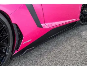 Liberty Walk Performance Gloss CFRP Side Diffuser Lamborghini Aventador SV 2015-2017