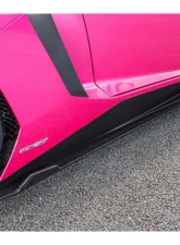 Liberty Walk Performance Gloss CFRP Side Duct Cover Lamborghini Aventador SV 2015-2017                                     - LBW-AventadorSV-G-CFRP-SDC - Image 2