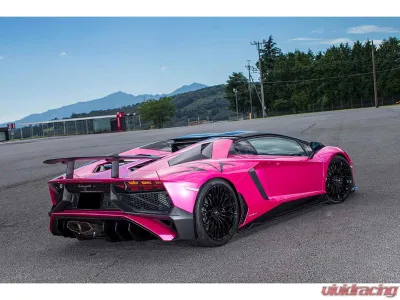 Liberty Walk Performance Matte CFRP Complete Body Kit Lamborghini Aventador SV 2015-2017 - LBW-AventadorSV-M-CFRP-BK