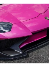 Liberty Walk Performance Matte CFRP Complete Body Kit Lamborghini Aventador SV 2015-2017                                     - LBW-AventadorSV-M-CFRP-BK - Image 4