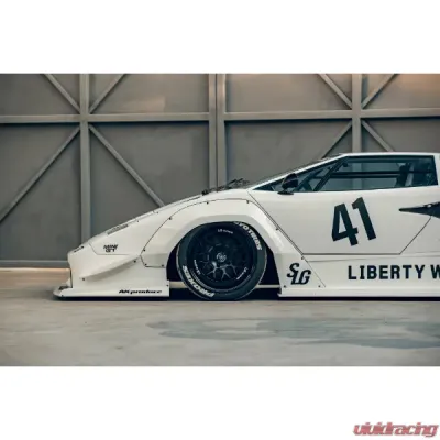 Liberty Walk FRP Front Racing Canard Lamborghini Countach 1980-1990 - LBW-Countach-FRP-FRC