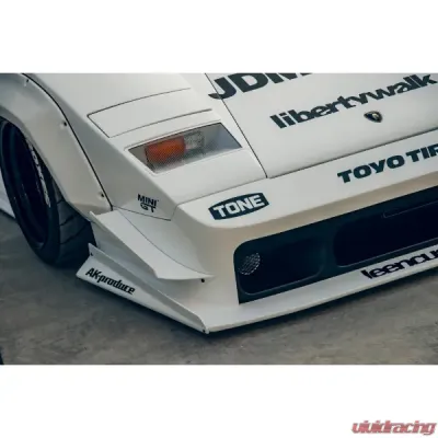 Liberty Walk FRP Front Racing Canard Lamborghini Countach 1980-1990 - LBW-Countach-FRP-FRC