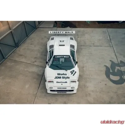Liberty Walk FRP Front Racing Canard Lamborghini Countach 1980-1990 - LBW-Countach-FRP-FRC