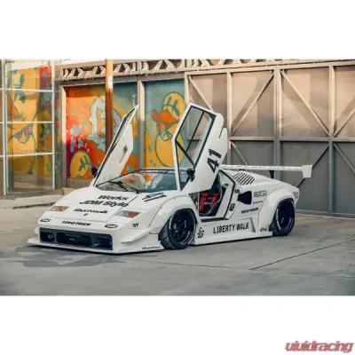 Liberty Walk FRP Front Racing Canard Lamborghini Countach 1980-1990 - LBW-Countach-FRP-FRC