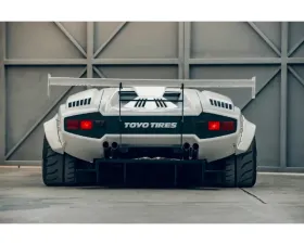 Liberty Walk FRP Rear Diffuser Lamborghini Countach 1980-1990