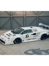 Liberty Walk FRP Side Diffuser Lamborghini Countach 1980-1990                                     - LBW-Countach-FRP-SD - Image 4
