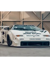 Liberty Walk FRP Side Diffuser Lamborghini Countach 1980-1990                                     - LBW-Countach-FRP-SD - Image 5