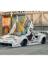 Liberty Walk FRP Side Diffuser Lamborghini Countach 1980-1990                                     - LBW-Countach-FRP-SD - Image 6