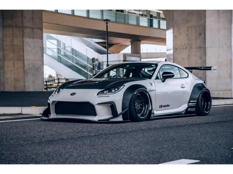 Liberty Walk Works CFRP Complete Body Kit Toyota GR86 | Subaru BRZ 2021+ - LBW-GR86/BRZ-CFRP-BK-01