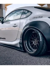 Liberty Walk Works CFRP Complete Body Kit Toyota GR86 | Subaru BRZ 2021+                                     - LBW-GR86/BRZ-CFRP-BK-01 - Image 15