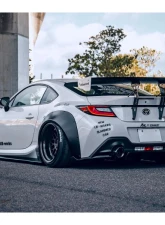 Liberty Walk Works FRP Complete Body Kit w/ Bonnet Hood Toyota GR86 | Subaru BRZ 2021+                                     - LBW-GR86/BRZ-FRP-BK-03 - Image 4