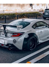 Liberty Walk Works FRP Complete Body Kit w/ Bonnet Hood Toyota GR86 | Subaru BRZ 2021+                                     - LBW-GR86/BRZ-FRP-BK-03 - Image 6