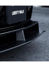 Liberty Walk FRP Side Skirt w/ Dry Carbon Under Diffuser Lamborghini Urus 2018+                                     - LBW-Urus-FRP-SS-UD - Image 6