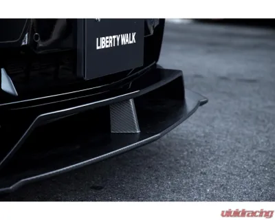 Liberty Walk FRP Side Skirt w/ Dry Carbon Under Diffuser Lamborghini Urus 2018+ - LBW-Urus-FRP-SS-UD