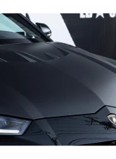 Liberty Walk FRP Side Skirt w/ Dry Carbon Under Diffuser Lamborghini Urus 2018+                                     - LBW-Urus-FRP-SS-UD - Image 9