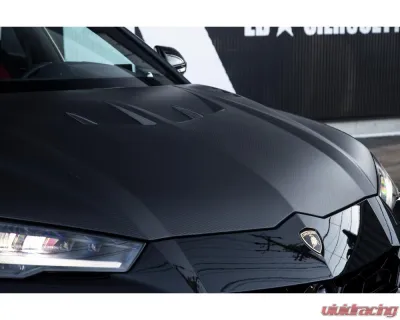 Liberty Walk FRP Side Skirt w/ Dry Carbon Under Diffuser Lamborghini Urus 2018+ - LBW-Urus-FRP-SS-UD