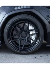 Liberty Walk FRP Side Skirt w/ Dry Carbon Under Diffuser Lamborghini Urus 2018+                                     - LBW-Urus-FRP-SS-UD - Image 11