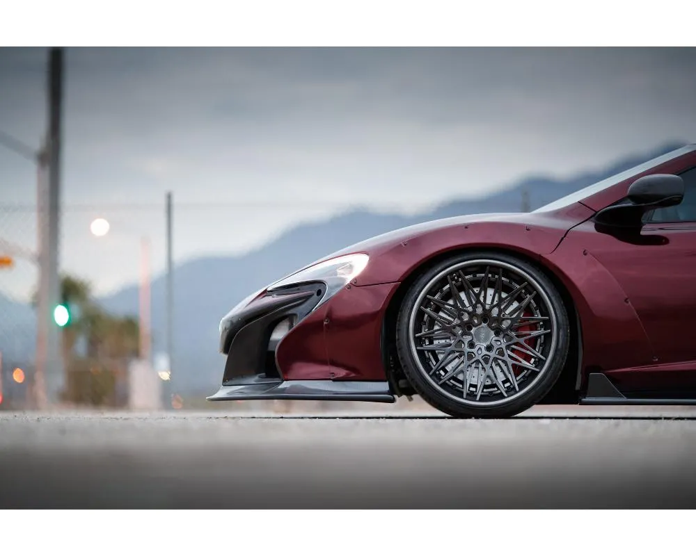 LIberty Walk Performance Front Bumper | Front Diffuser CFRP McLaren 650S 2015-2017 - LW-650S-001-CFRP