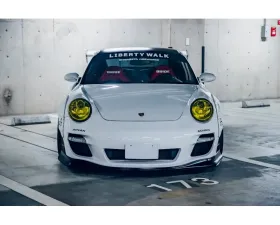 Liberty Walk Front Bumper Front Lip CFRP Porsche 997 Turbo 2007-2012
