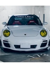 Liberty Walk Front Bumper Front Lip FRP Porsche 997 Turbo 2007-2012                                     - LW-997-0003 - Image 9