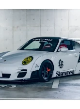 Liberty Walk Front Bumper Front Lip FRP Porsche 997 Turbo 2007-2012                                     - LW-997-0003 - Image 3