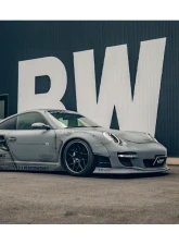 Liberty Walk Front Bumper Front Lip FRP Porsche 997 Turbo 2007-2012                                     - LW-997-0003 - Image 4