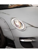 Liberty Walk Front Bumper Front Lip FRP Porsche 997 Turbo 2007-2012                                     - LW-997-0003 - Image 6