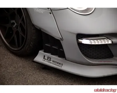 Liberty Walk Front Bumper Front Lip FRP Porsche 997 Turbo 2007-2012 - LW-997-0003