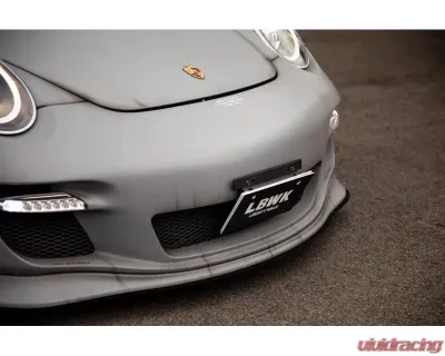 Liberty Walk Front Bumper Front Lip FRP Porsche 997 Turbo 2007-2012 - LW-997-0003