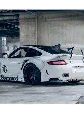 Liberty Walk Rear Bumper FRP Porsche 997 Turbo 2007-2012                                     - LW-997-0005 - Image 6