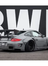 Liberty Walk Rear Bumper FRP Porsche 997 Turbo 2007-2012                                     - LW-997-0005 - Image 3