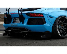 Liberty Walk Front Diffuser Version 2 CFRP Lamborghini Aventador 2012-2015