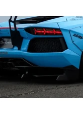 Liberty Walk Front Diffuser Version 2 FRP Lamborghini Aventador 2012-2015                                     - LW-Aventador-0030 - Image 2