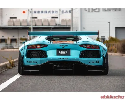 Liberty Walk LB-WORKS Lamborghini Aventador Limited Edition Rear Diffuser V3 - LW-Aventador-RD-V3