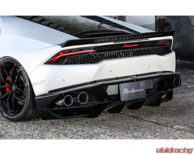 Liberty Walk FRP Rear Diffuser Lamborghini Huracan 2015+ - LW-Huracan-003