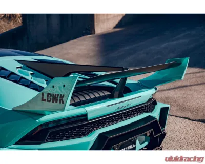 Liberty Walk Silhouette FRP Complete Body Kit w/ Rear Fender Exchange Type Lamborghini Huracan GT Coupe 2015+ - LW-HuracanGT-Body-S-Co-C